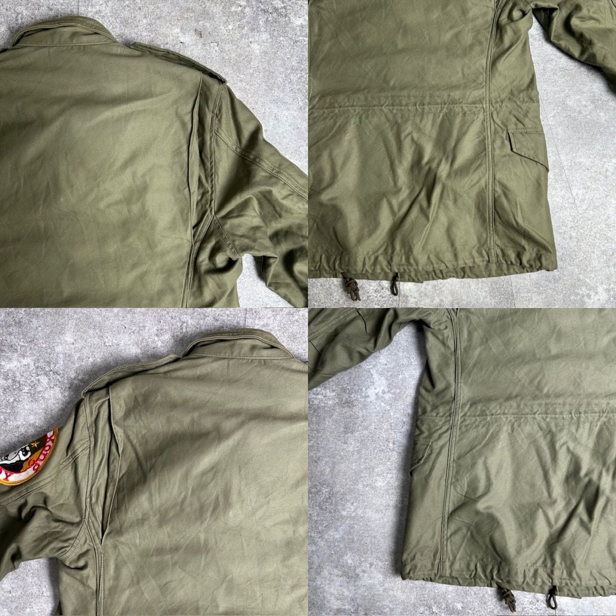 The real mccoy's M-65フィールドジャケット TAXI DRIVER タクシー