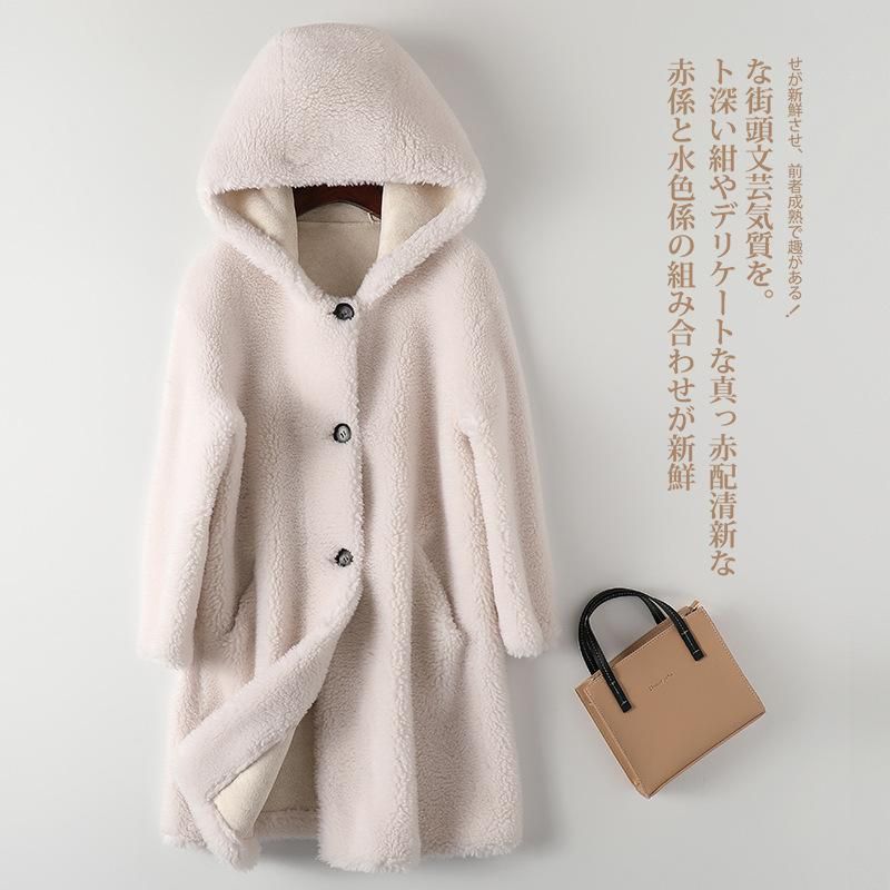 40代 冬 モコモコ 毛皮コート エコファーコートミンクカシミア レディース 新品 暖かいアウター ロング ミンクカシミアコート 韓国風 ファ