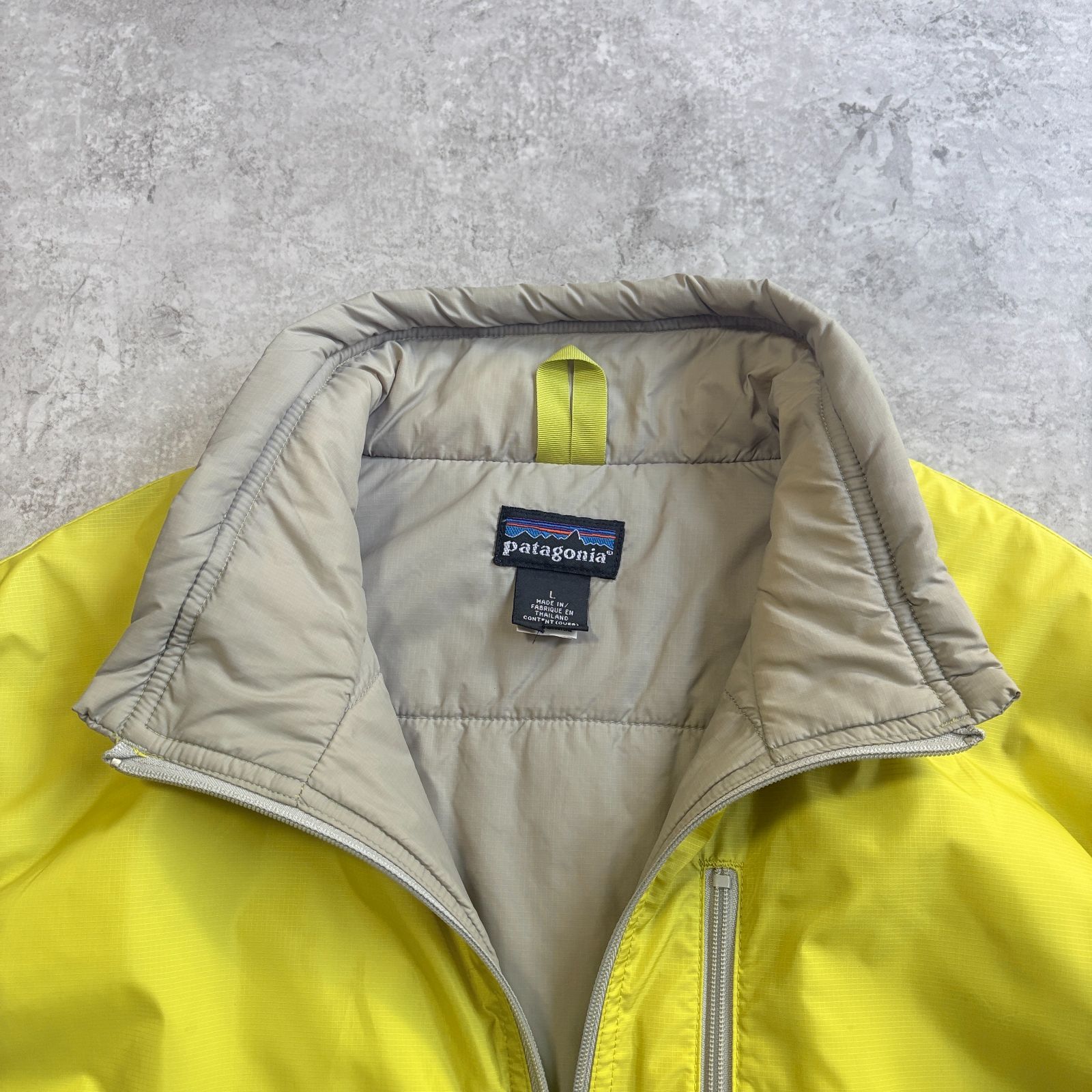 00s 2001年製 patagonia Puffball Vest 【 yellow 】 パタゴニア 