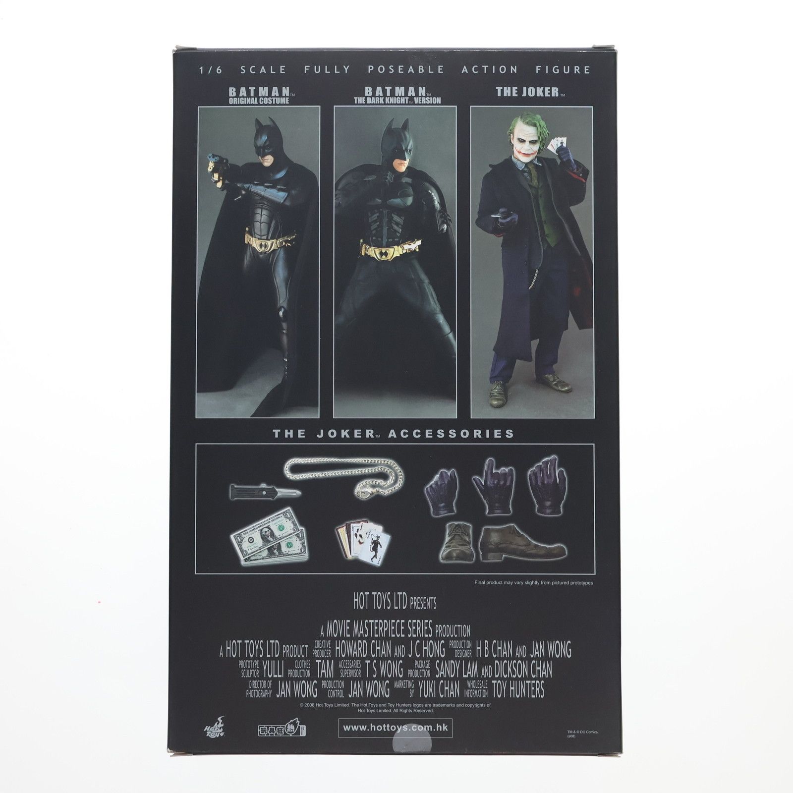 豆魚雷限定 ムービー・マスターピース ジョーカー ダークナイト 1/6