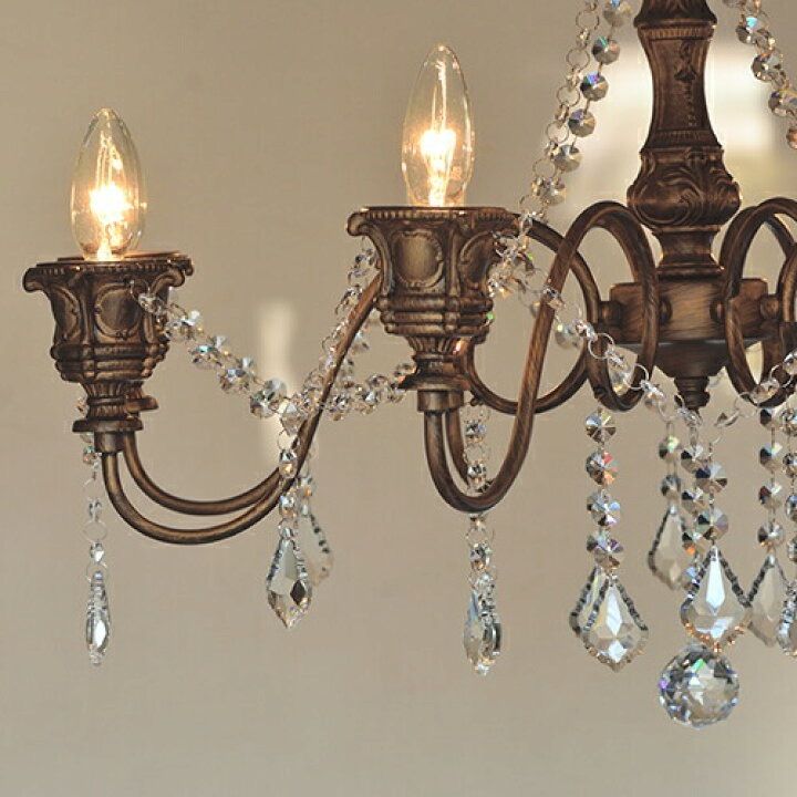 アスフォー・クリスタル使用 Pierreピエール8灯 - メルカリ