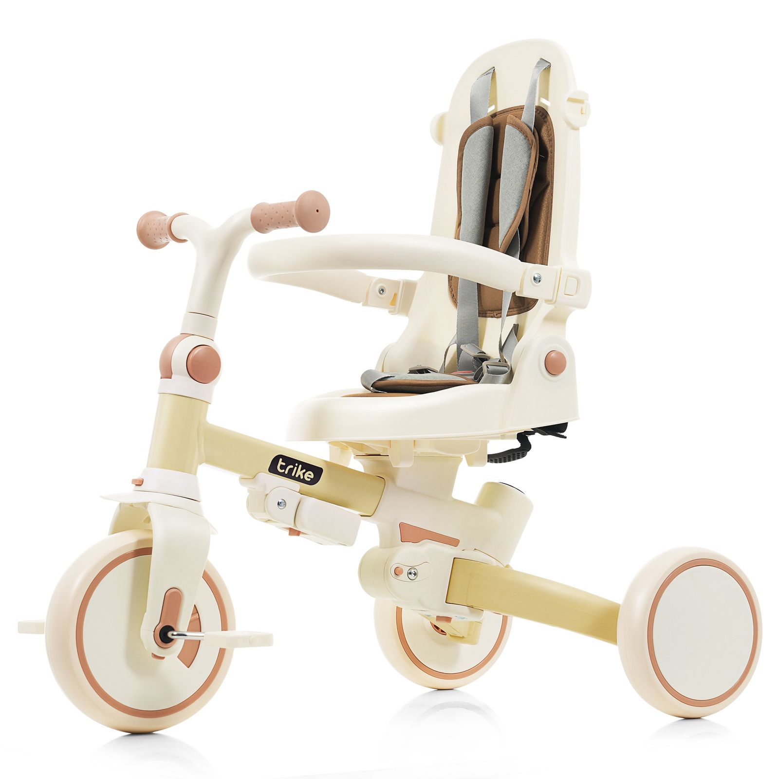 5月20日より値上げ」全新品 三輪車 子供用三輪車 折りたたみ 手押し 