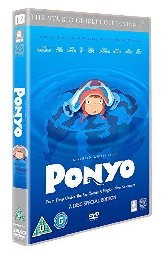 【】崖の上のポニョ スタジオジブリ 英語版[DVD] [Import]
