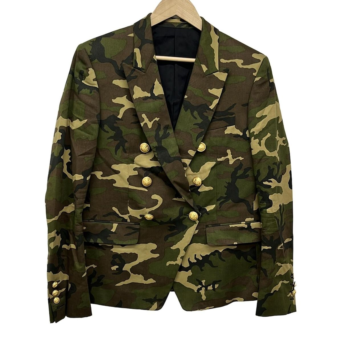 BALMAIN(バルマン) ジャケット サイズ48 XL メンズ美品 - カーキ 48