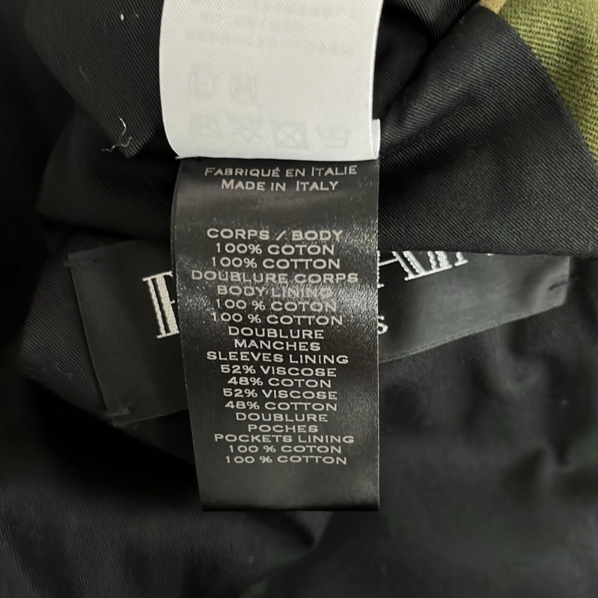 balmain ジャケット　48 BALMAIN(バルマン) ジャケット サイズ48 XL メンズ美品 - カーキ 48