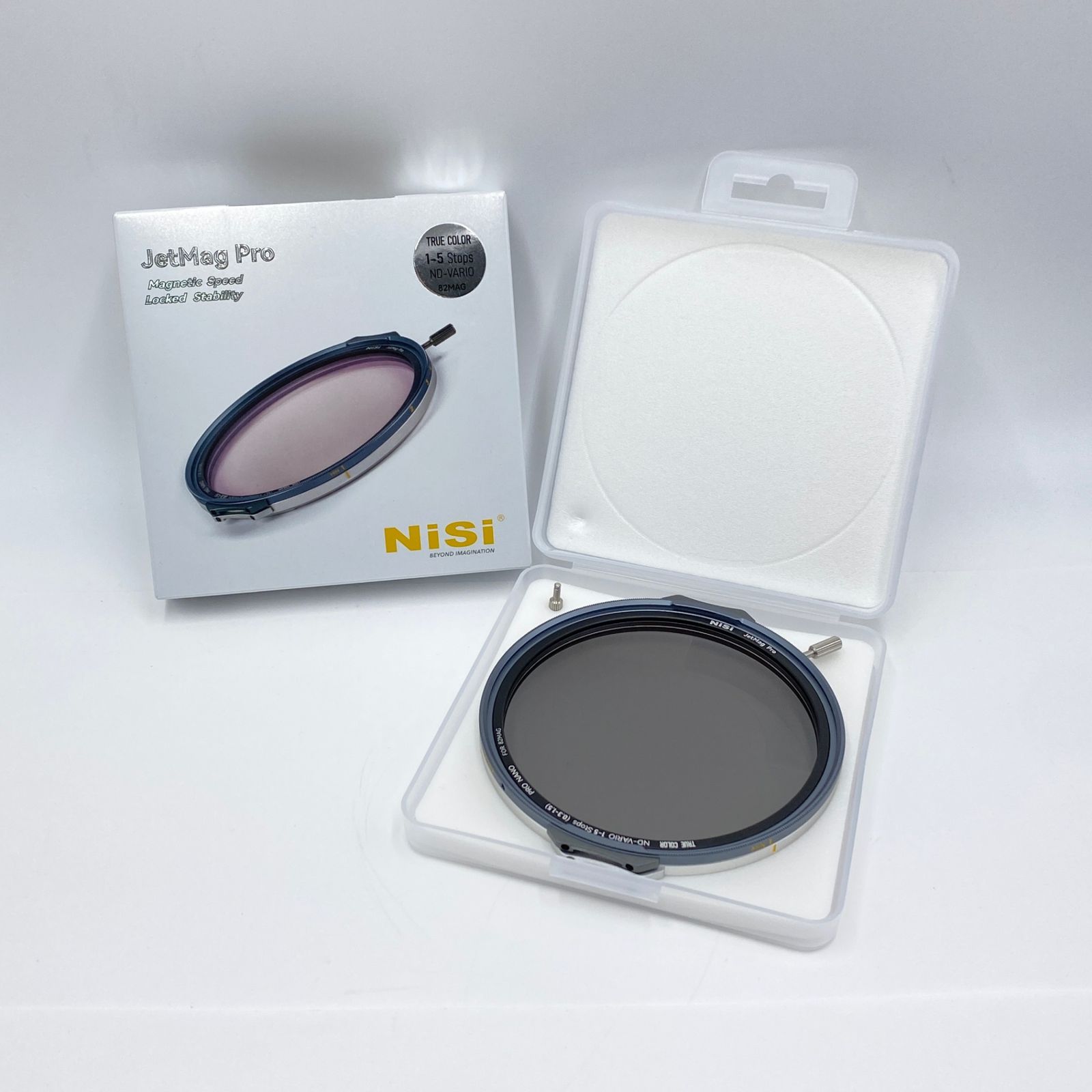 NiSi JetMag Pro True Color ND-VARIO VND 1-5 Stops 82MAG 可変ND 