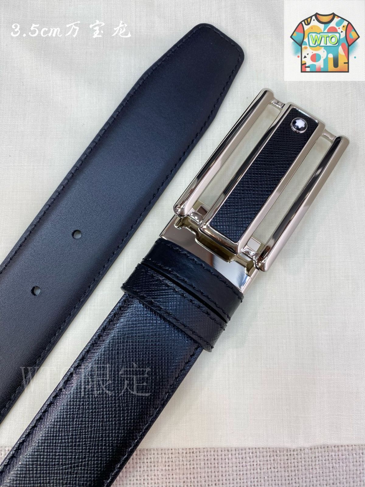 メルルン出品中 今日特価】Montblanc ビジネスレジャー 本革ベルト - メルカリ