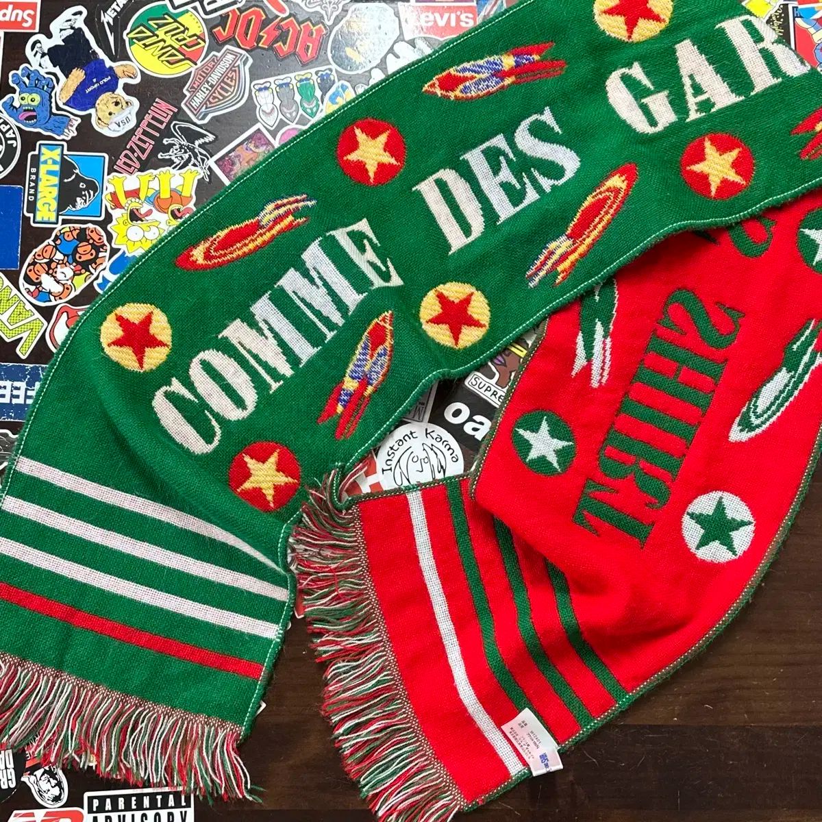 COMME des GARÇONS SHIRT サッカー マフラー COMME des GARCONS SHIRT(コムデギャルソンシャツ) / サッカーマフラー