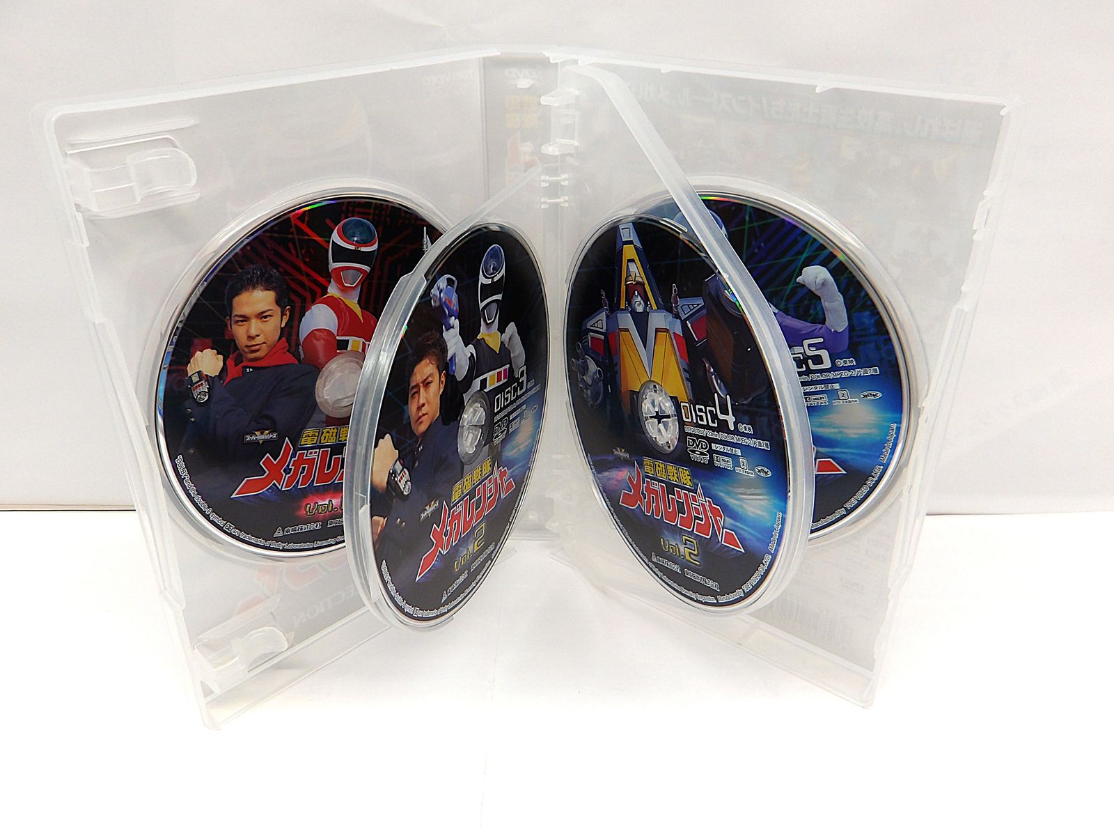電磁戦隊メガレンジャー DVD-COLLECTION VOL.1&2全2巻セット DVD DVD