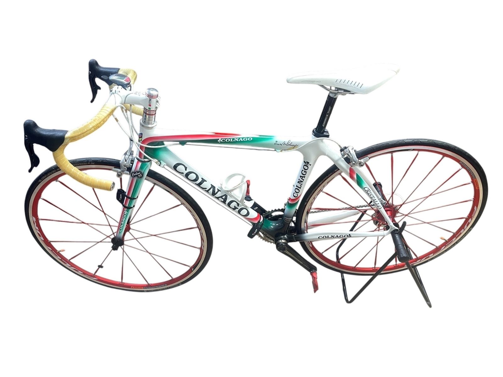 □COLNAGO CRISTALLO Carbon 75 ロードバイク サイズ480mm 使用感あり