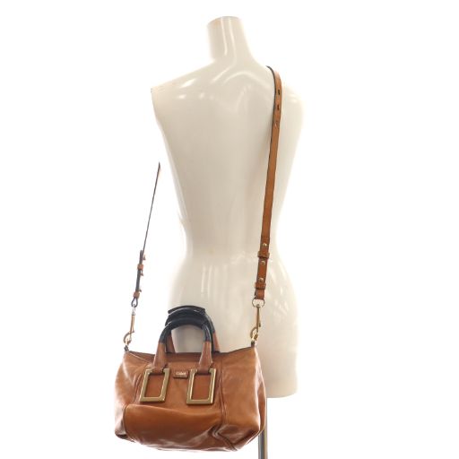 クロエChloe ETHEL エテル 2WAYレザーハンドバッグ ピンク クロエ 
