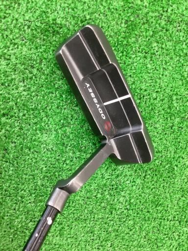 【中古】 オデッセイ O WORKS BLACK #2W 34インチ パター PT スチール (フレックスその他) メンズ 男性用 右利き 右用 Dランク ゴルフクラブ