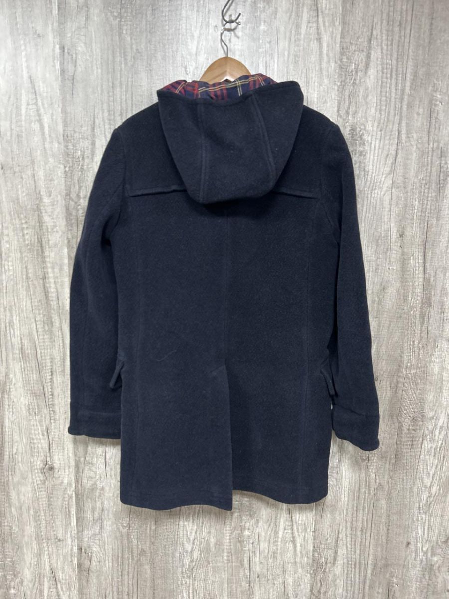 A.P.C アーペーセー チェック柄 ダッフルコート ウール ブラウン系 ヴィンテージ APC ダッフルコート 38 - チェスナットブラウン ウール