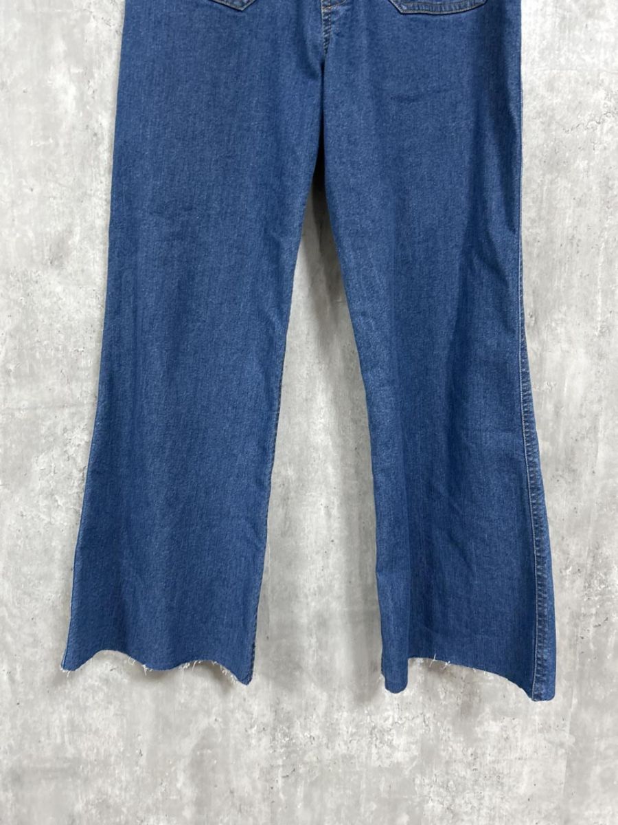ユーズドフルギ USED古着 {{KUME}}SIDE FRAYED WIDE DENIM PANTS