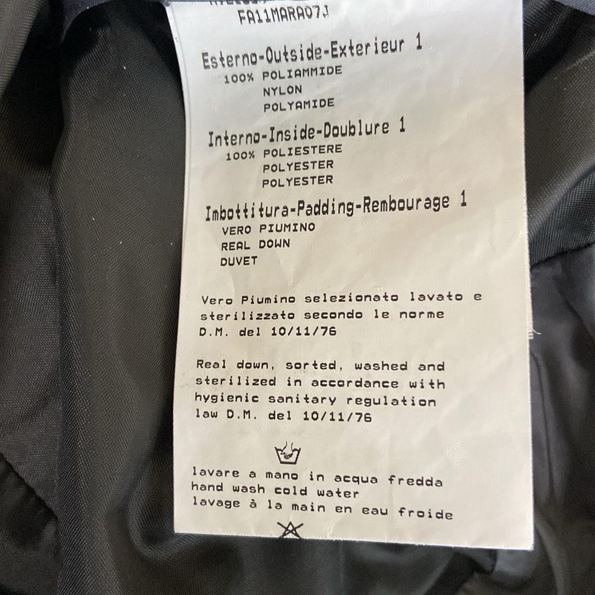 C)STUDIO(チネリスタジオ) ダウンコート サイズ40 M レディース