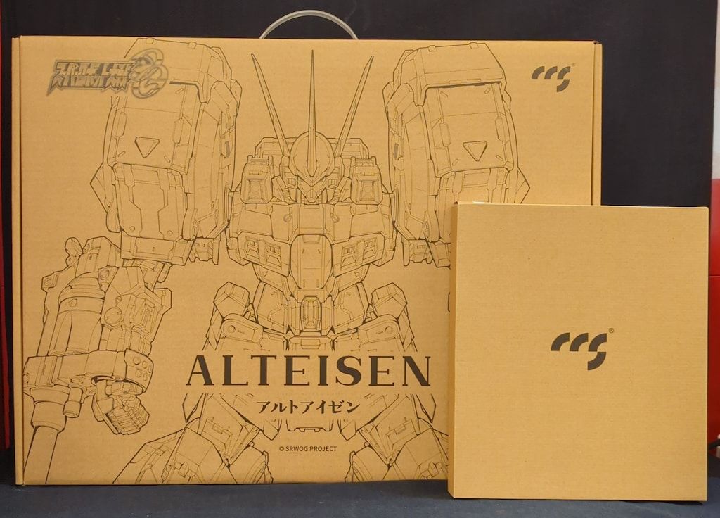 【未開封】 CCSTOYS アルトアイゼン 修正台座つき スーパーロボット大戦OG』アルトアイゼンがCCSTOYSの合金可動