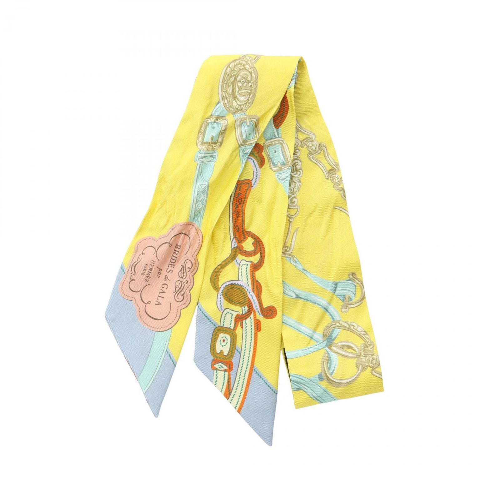 エルメス HERMES スカーフ ツイリー BRIDES de GALA シルク ツイリー