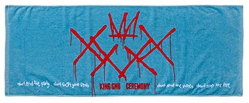 KING GNU（キングヌー）公式グッズ XXXX タオル（ブルー） - メルカリ