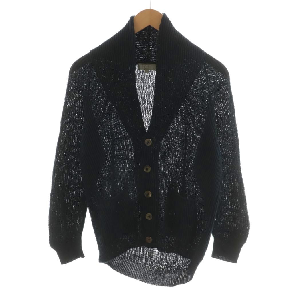新品 マーガレットハウエル カシミヤシルクショールカラーカーディガン4万 マーガレットハウエル】2017 シルク カシミヤ ショールカラー