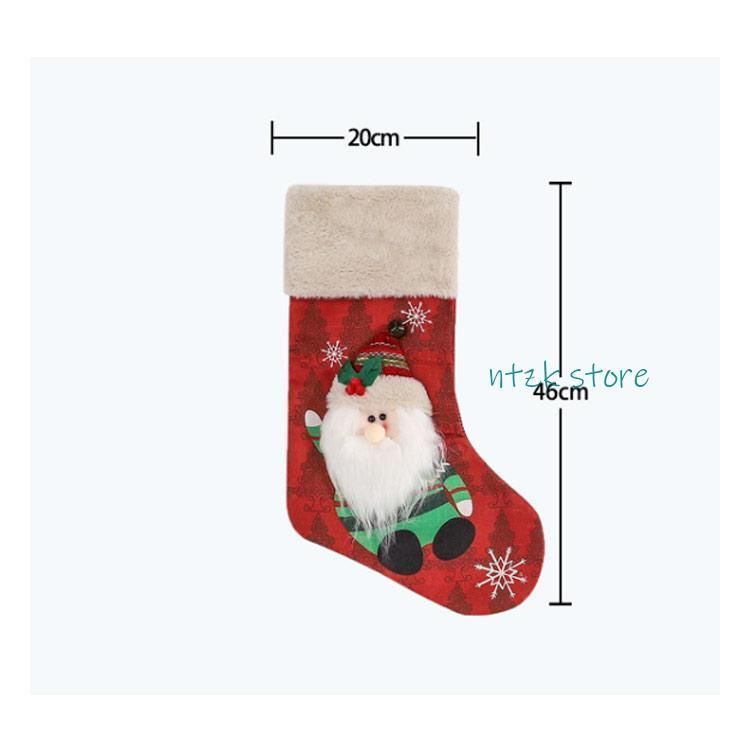 サンタ 赤 靴下 クリスマス 靴下オーナメント お菓子入れ プレゼント 飾り サンタ 赤 靴下 クリスマス 靴下オーナメント お菓子入れ プレゼント