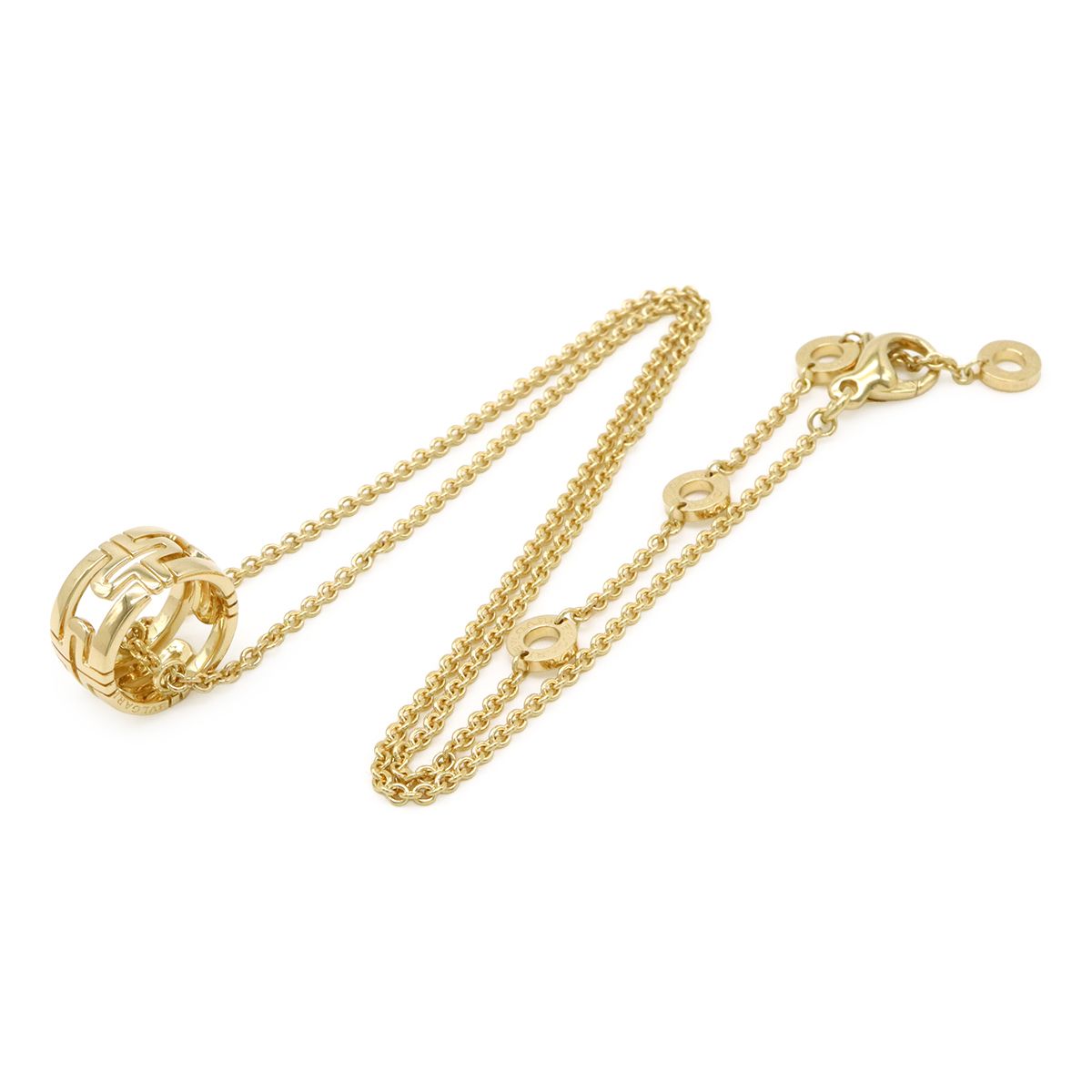 最終値下げ、BULGARI ブルガリ　パレンテシ ネックレス BVLGARI ブルガリ パレンテシ ネックレス ペンダント オープンワーク
