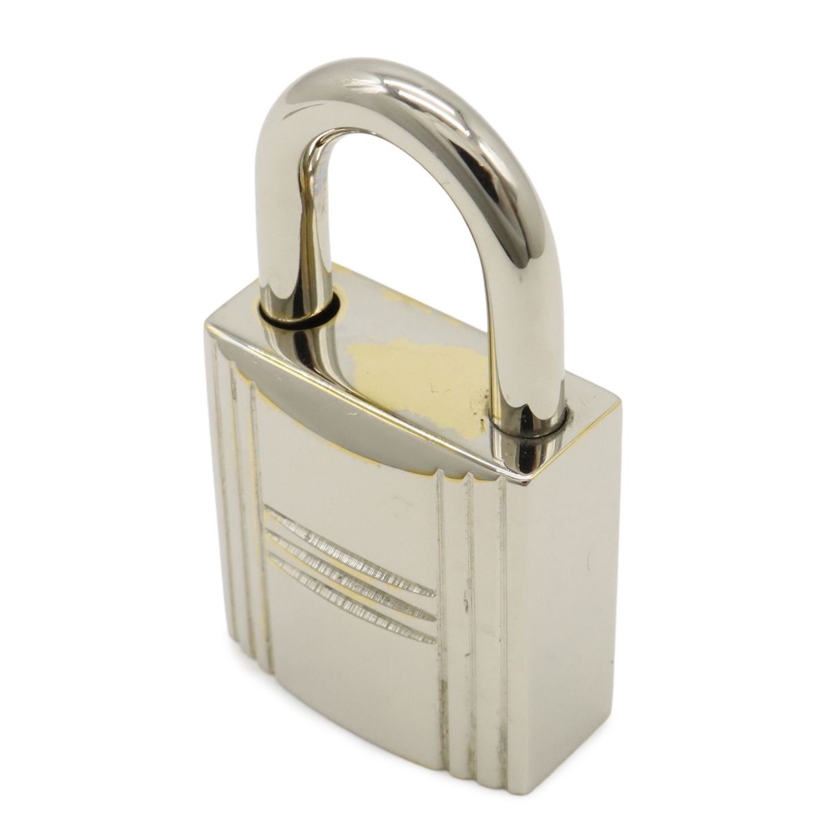 HERMES エルメス カデナ パドロック 南京錠 No.107 鍵 カギ キー付き