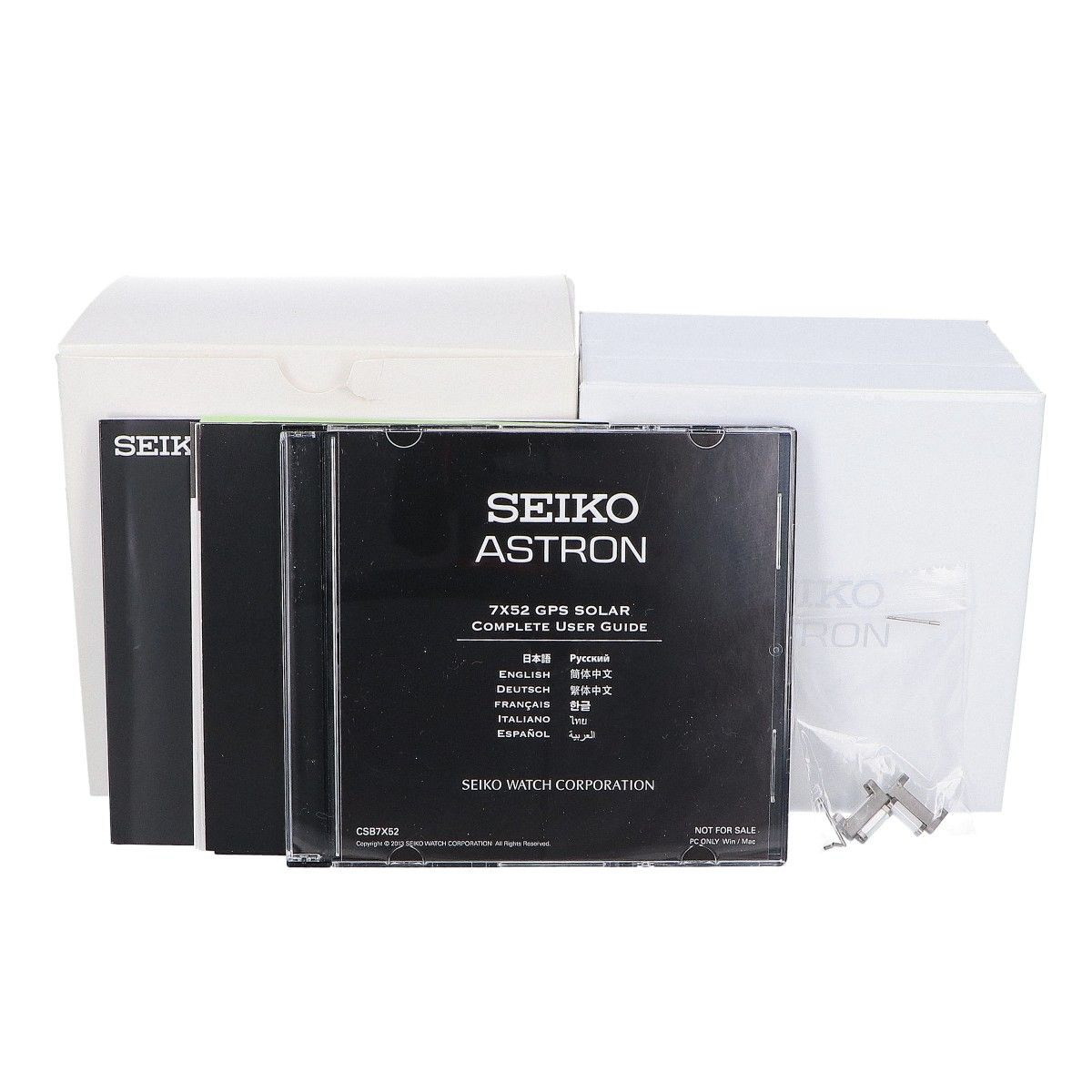 SEIKO セイコー 1200本限定 SBXA029 ASTRON/アストロン 黒文字盤  