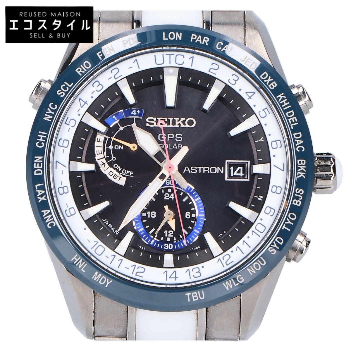 SEIKO セイコー 1200本限定 SBXA029 ASTRON/アストロン 黒文字盤  