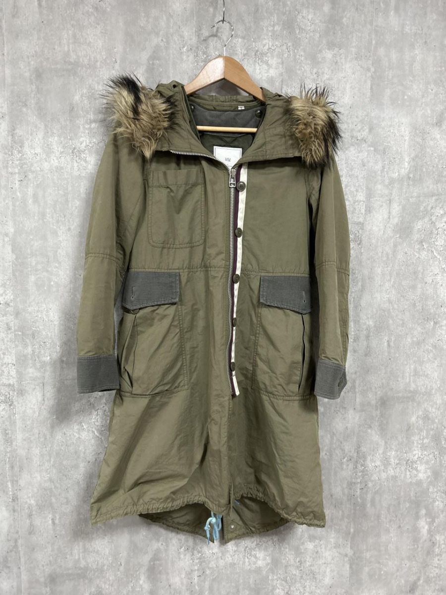 UNIQLO ユニクロ UNDERCOVER JunTakahashi 希少 モッズ コート カーキ  メンズ