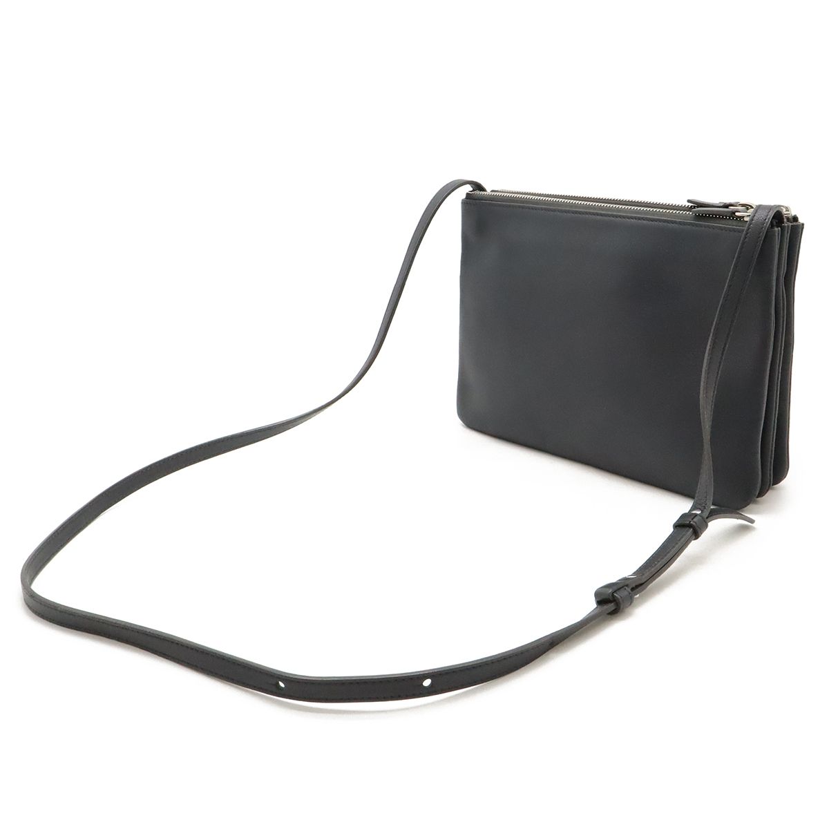 CELINEトリオ ラージショルダーバッグ斜め掛けポシェット ベージユ CELINE セリーヌ トリオ ラージ ショルダーバッグ ポシェット 斜め掛け