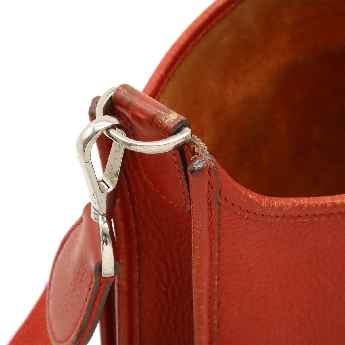 極美品✨エルメス ショルダーバッグ エヴリン GM ルージュ D刻印