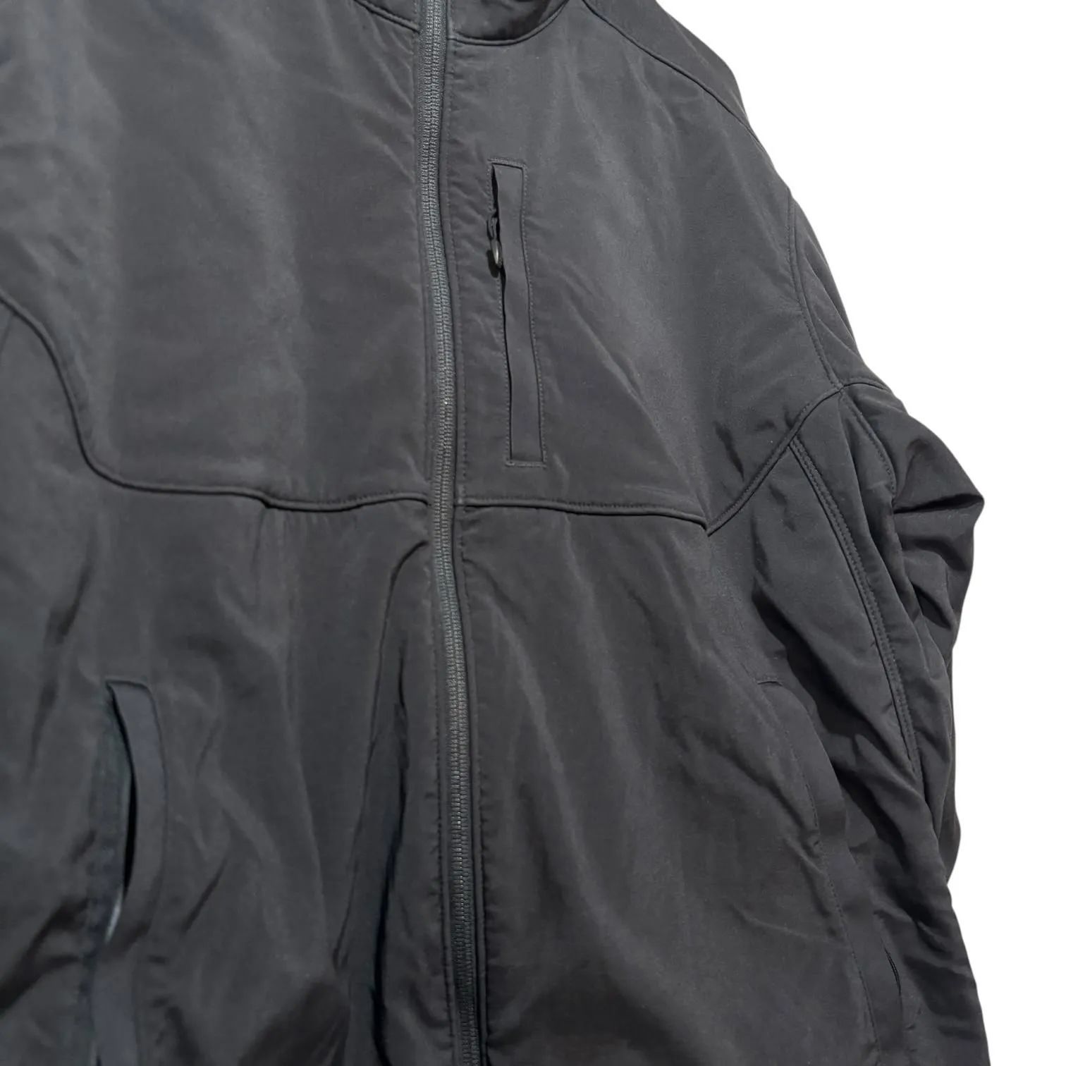 90s-00s NIKE ACG SOFT SHELL NYLON JKT L BLK ナイキ ソフトシェル