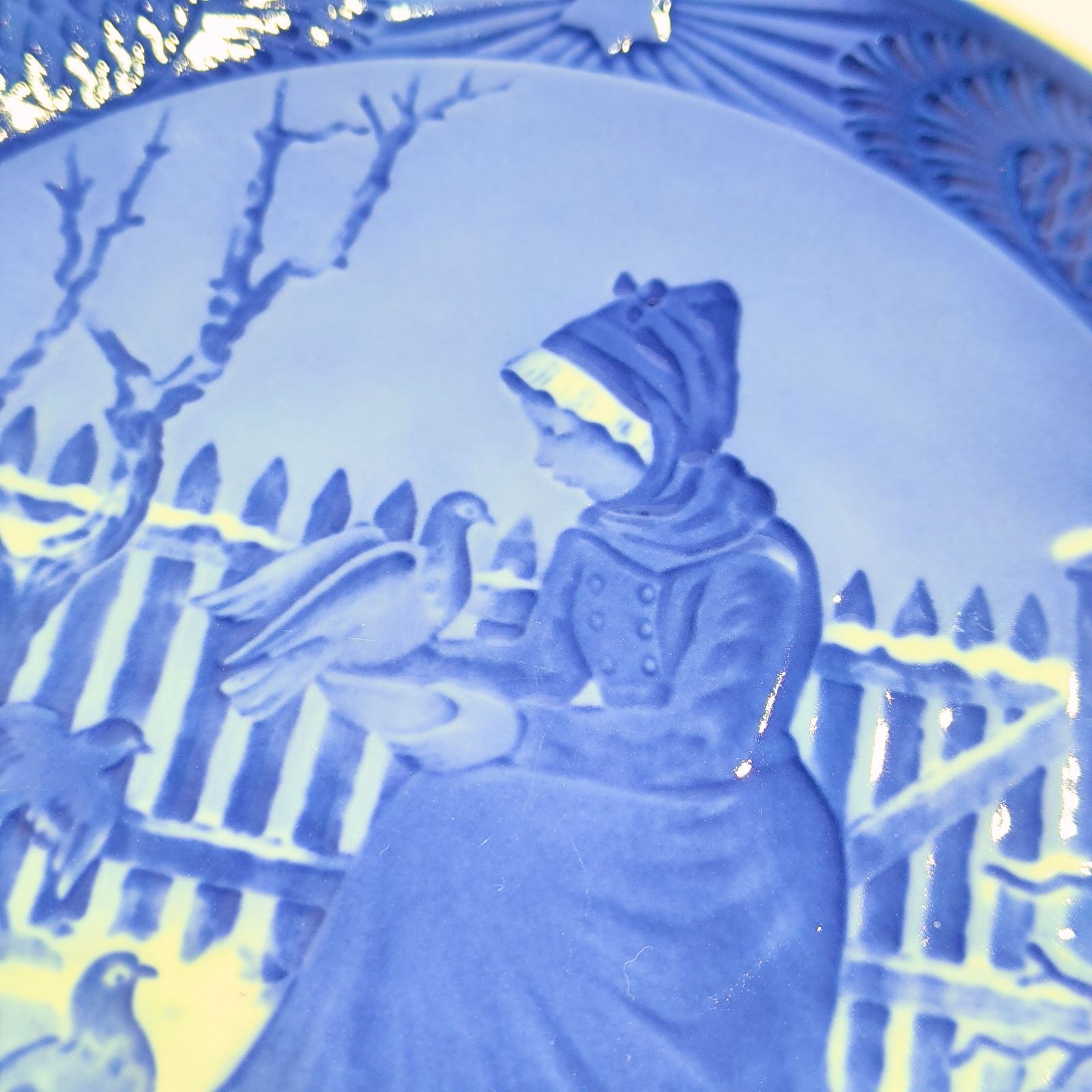 希少 ロイヤルコペンハーゲン イヤープレート 1955年 昭和30年