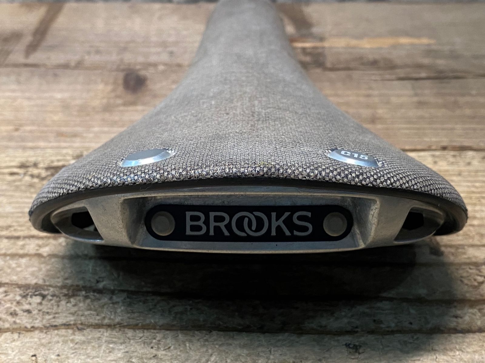 JP071 ブルックス BROOKS CAMBIUM C15 サドル 茶 BROOKS* carved