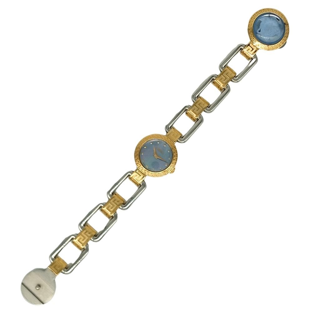 VERSACE ヴェルサーチ DSQ80 チェーンブレスレット ウォッチ シェル