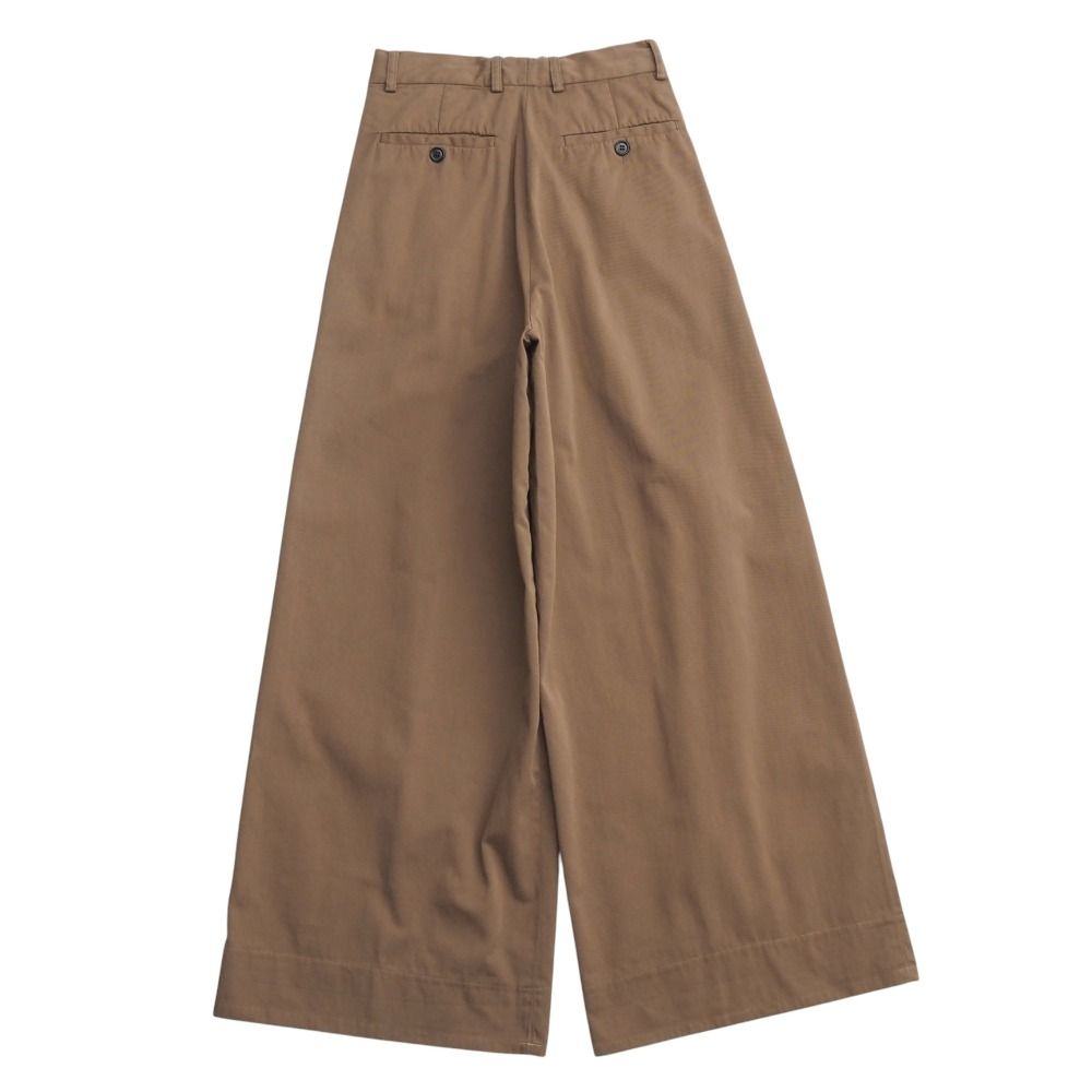 【DRIES VAN NOTEN】タックワイドパンツ チノパン 36 ワイドチノ DRIES VAN NOTEN ドリスヴァンノッテン ワイドパンツ サイズ36