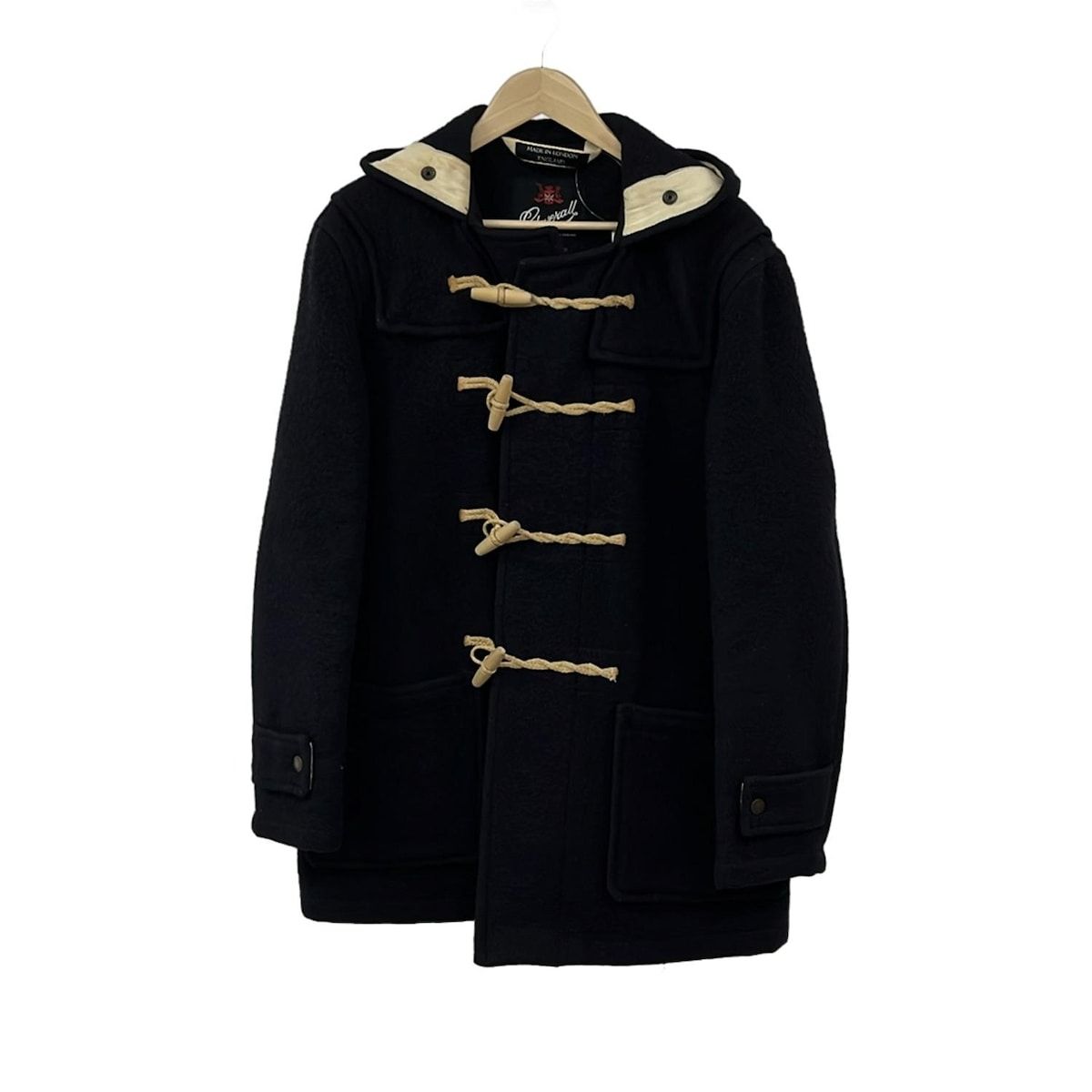 ✨良品✨グローバーオール  ダッフルコート  ネイビー  サイズUS40 中古・古着通販】GLOVER ALL (グローバーオール) ダッフルコート