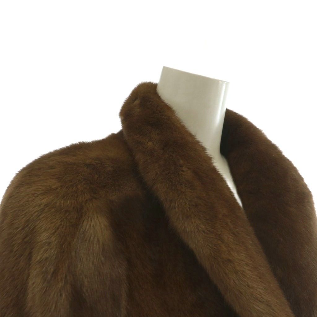 オズファー OSFUR ファーコート アウター ミンク ミドル 肩パッド 購入