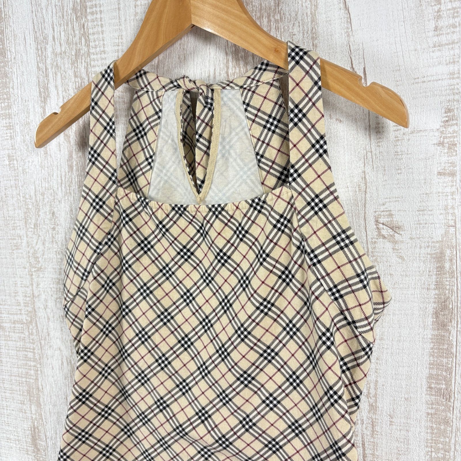 BURBERRY BLUE LABEL バーバリーブルーレーベル ホースロゴ刺繍 定番