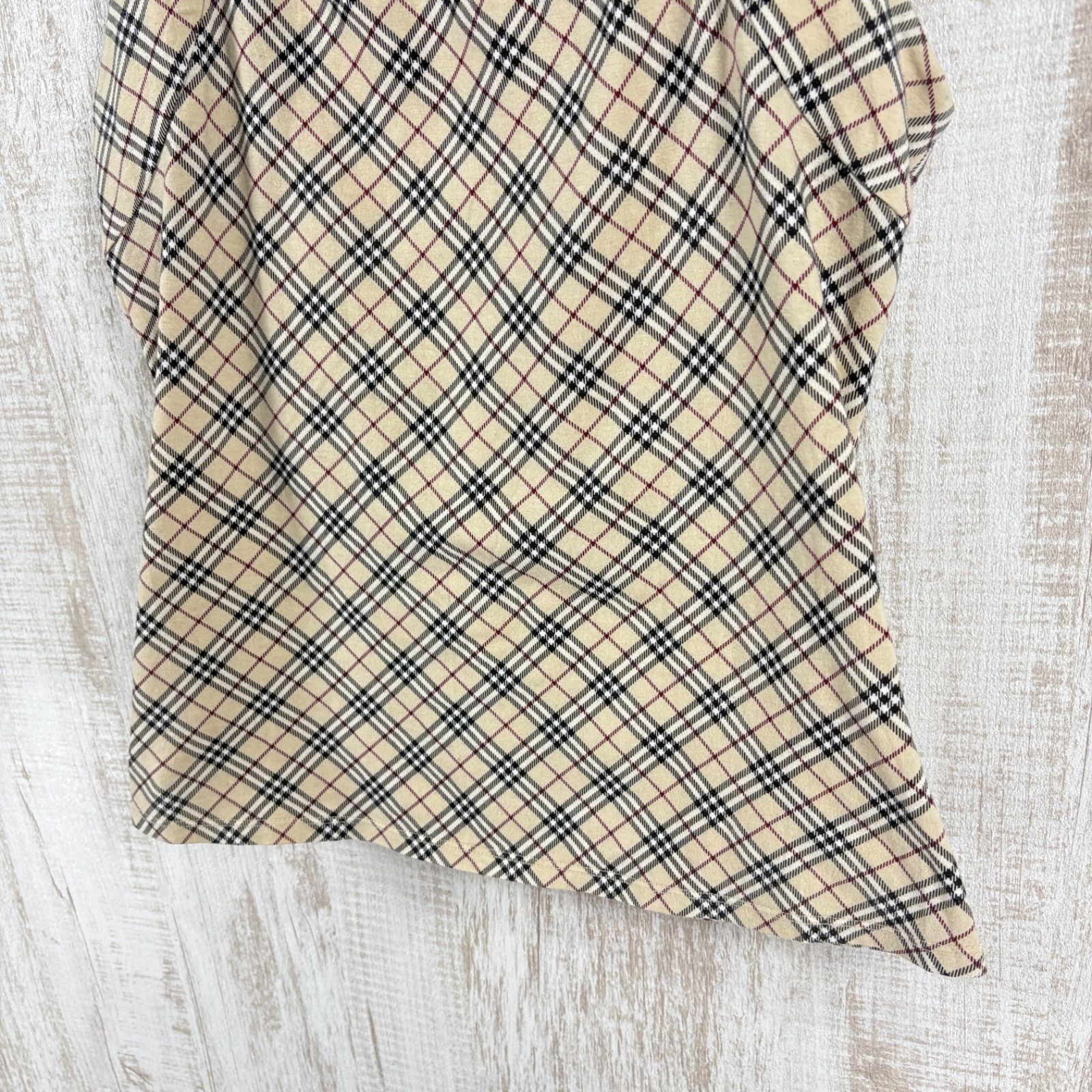 BURBERRY BLUE LABEL バーバリーブルーレーベル ホースロゴ刺繍 定番