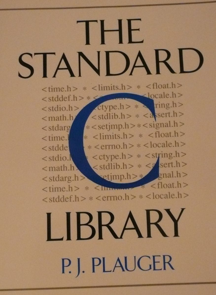 Standard C Library， The