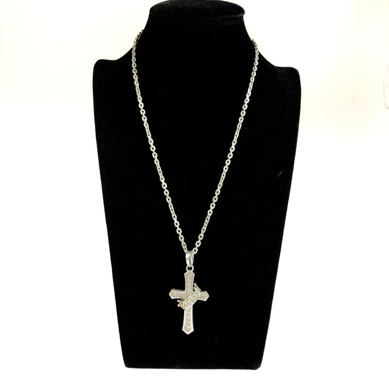 品】Justin Davis ジャスティンデイビス CROSS 購入 WITH CROWN STONE