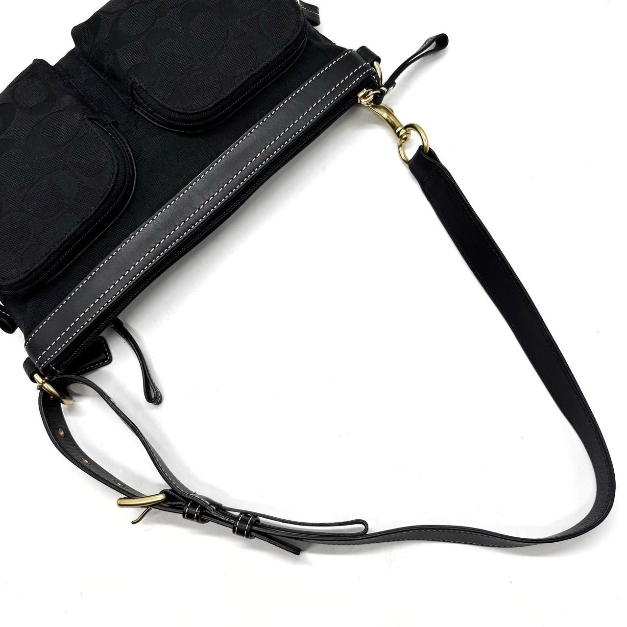 良品】 COACH コーチ ショルダーバッグ トートバッグ ワンショルダー 