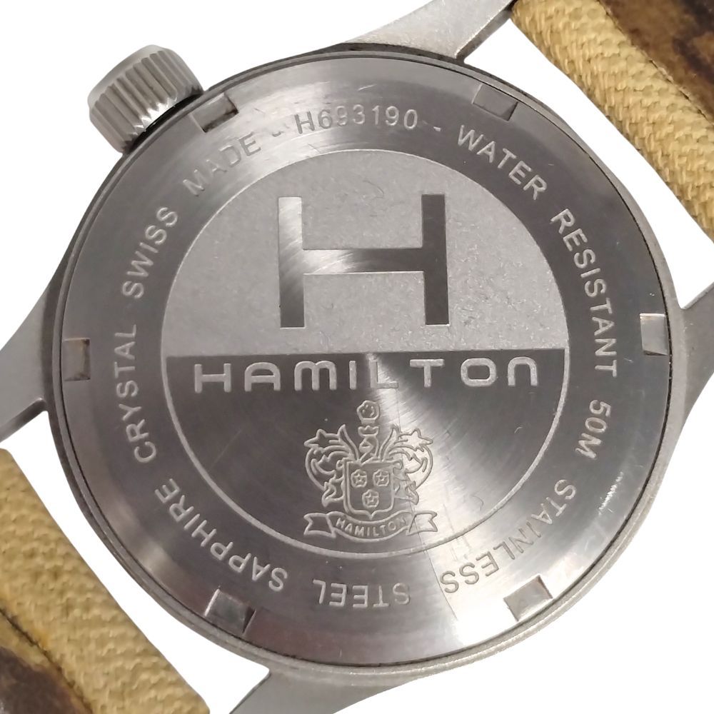 HAMILTON ハミルトン H693190 カーキ フィールド メカニカル ウォッチ