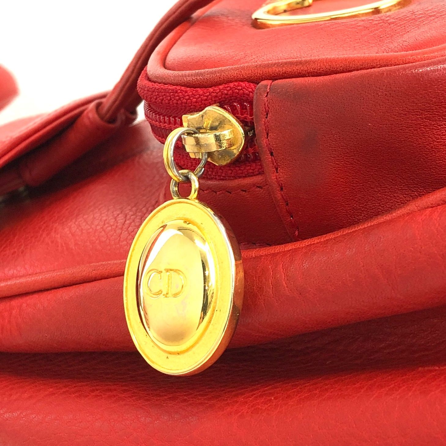 Christian Dior クリスチャン ディオール バックパック レッド CD