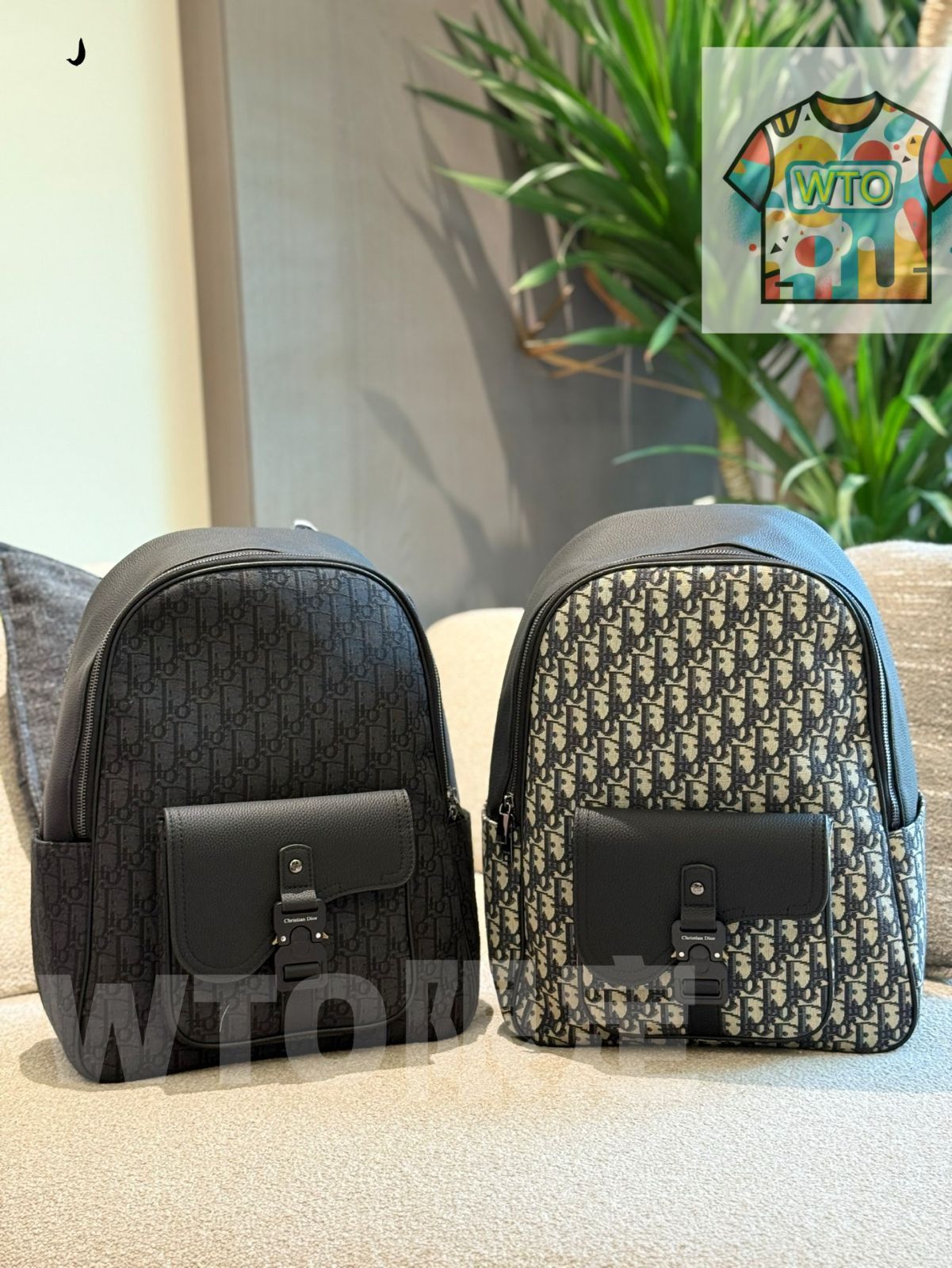 今日特価】Dior ディオール メンズリュックサックシリーズ 多用途に