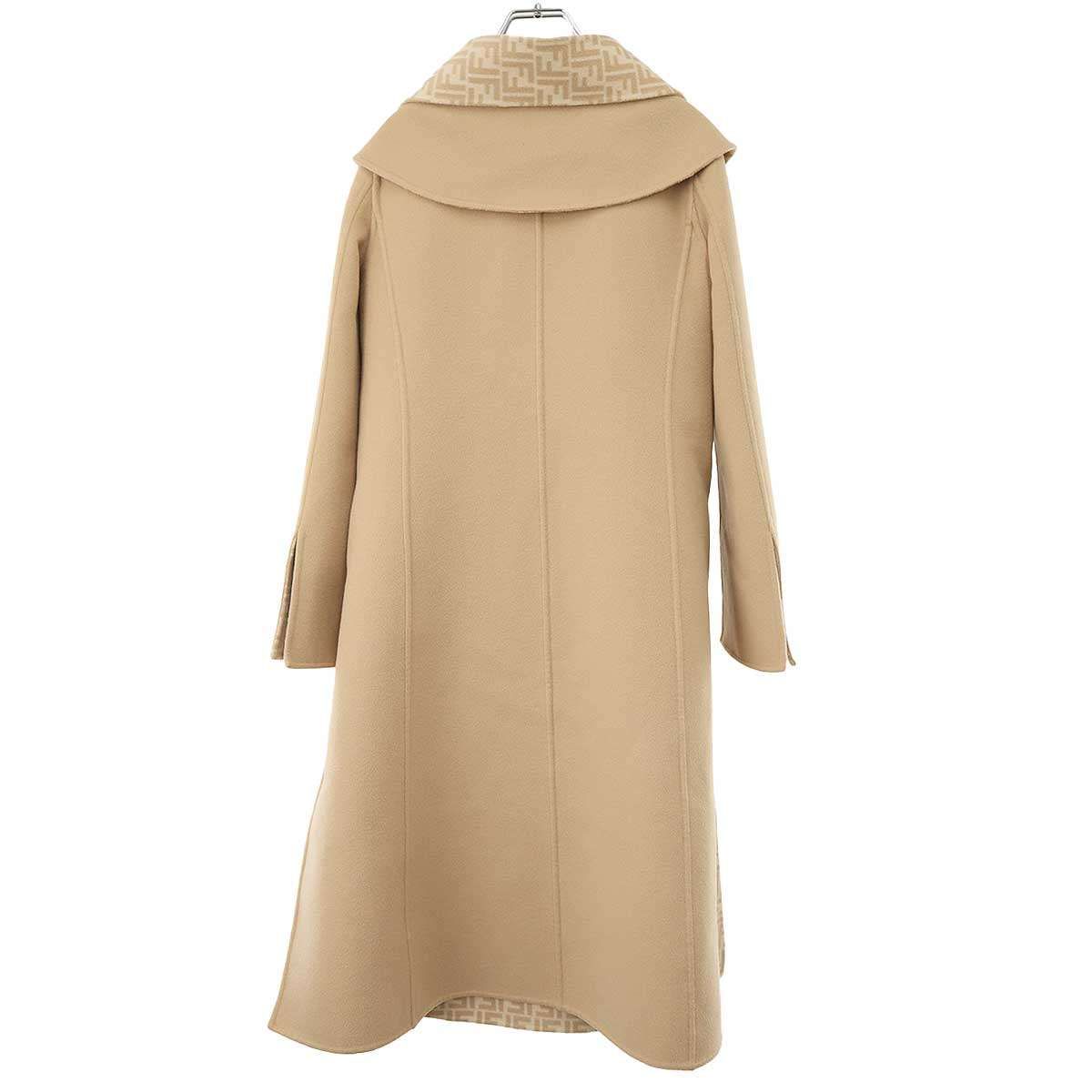 FENDI フェンディ 22AW ズッカモノグラムフリンジストールベルトウール 