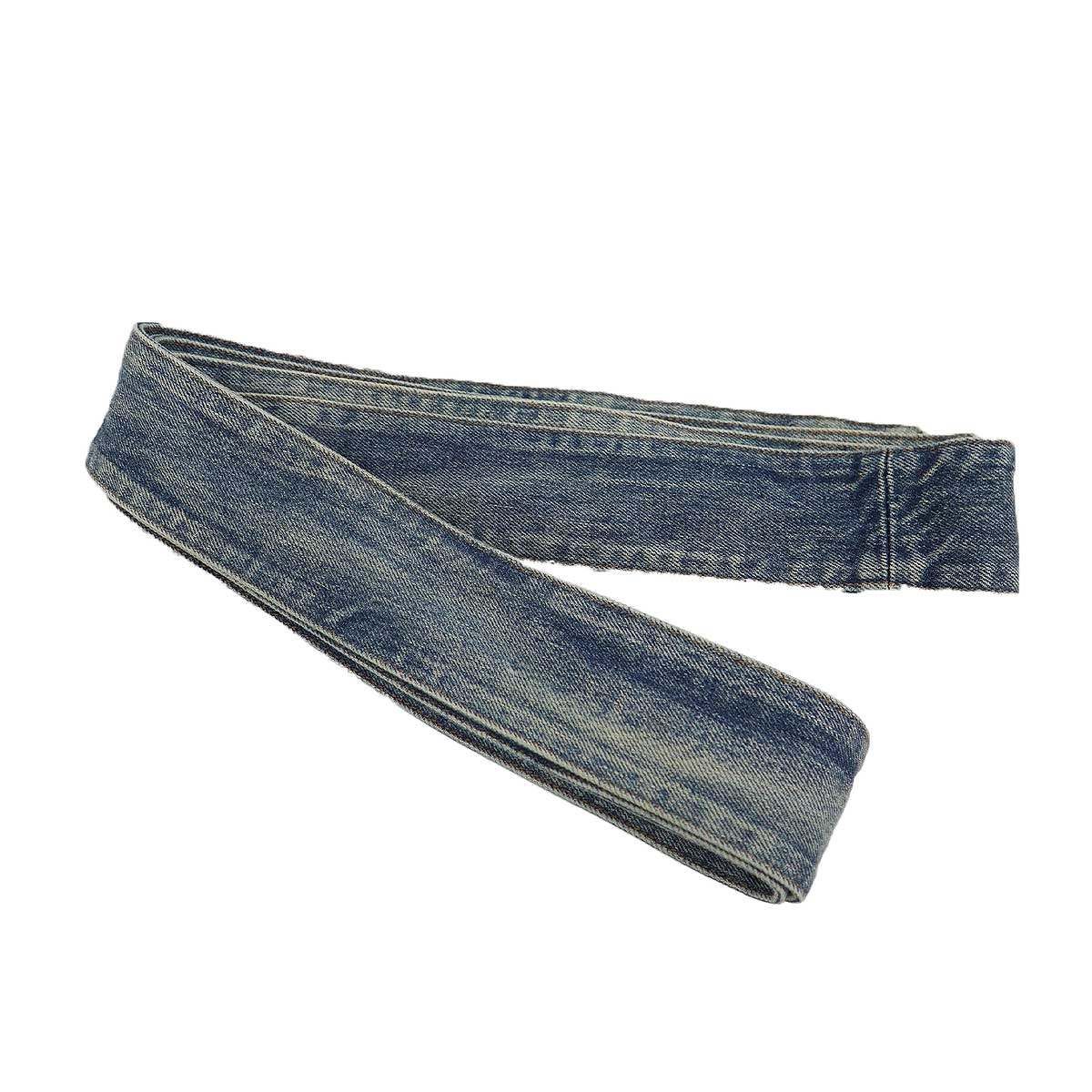 loewe 24aw ボウ　シャツ　ホワイトデニム タイムセール 未使用 ロエベ ボウタイ ホワイト デニムブラウス タグ付