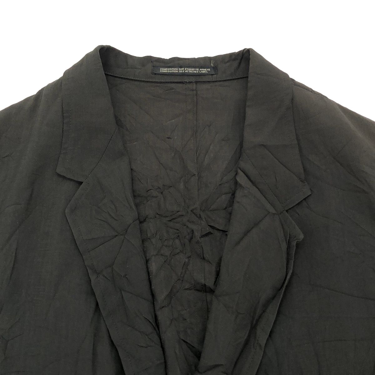 ヨウジヤマモトプールオム 23ssトリアセテートジャケットHS-J06-500