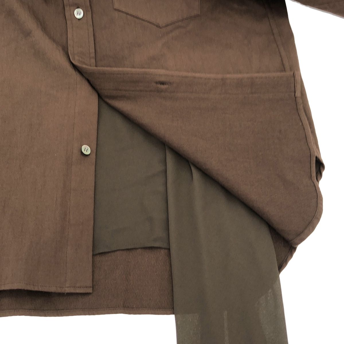 BED J.W. FORD ベッドフォード 25AW Two Hooded フーデッドストール 